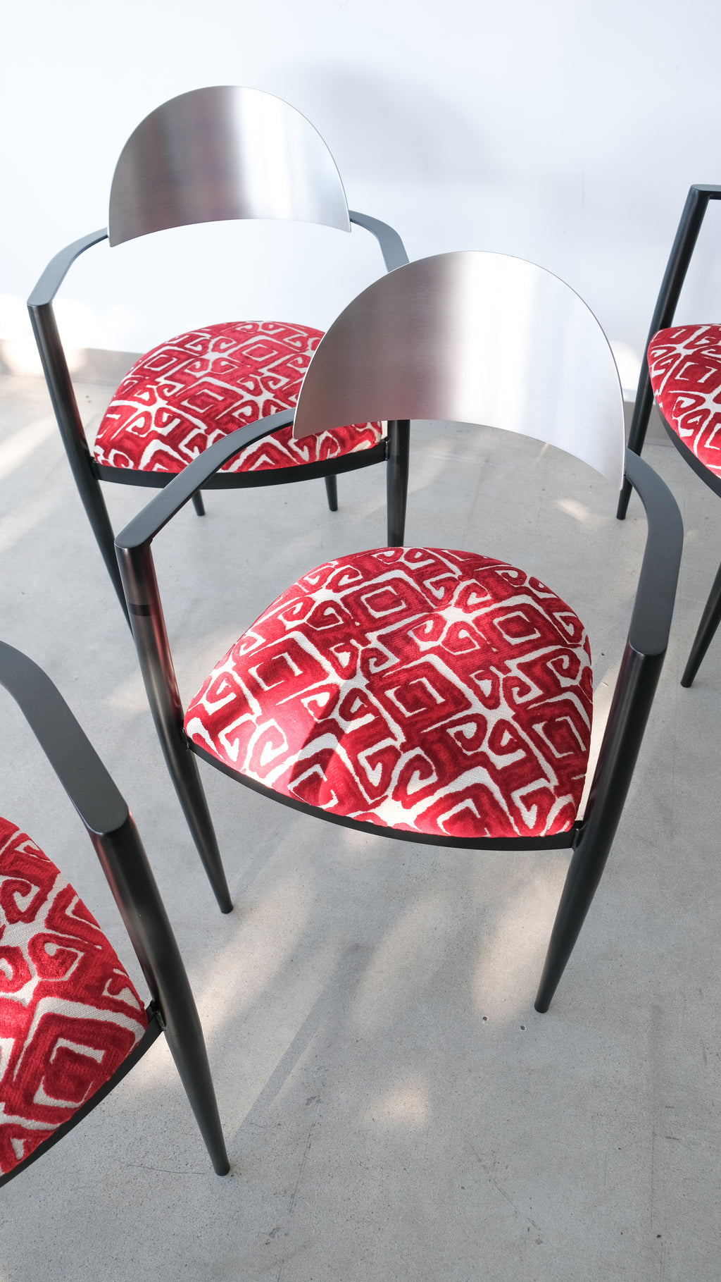 Stainless Steel Dining Chairs by Elite Modern
