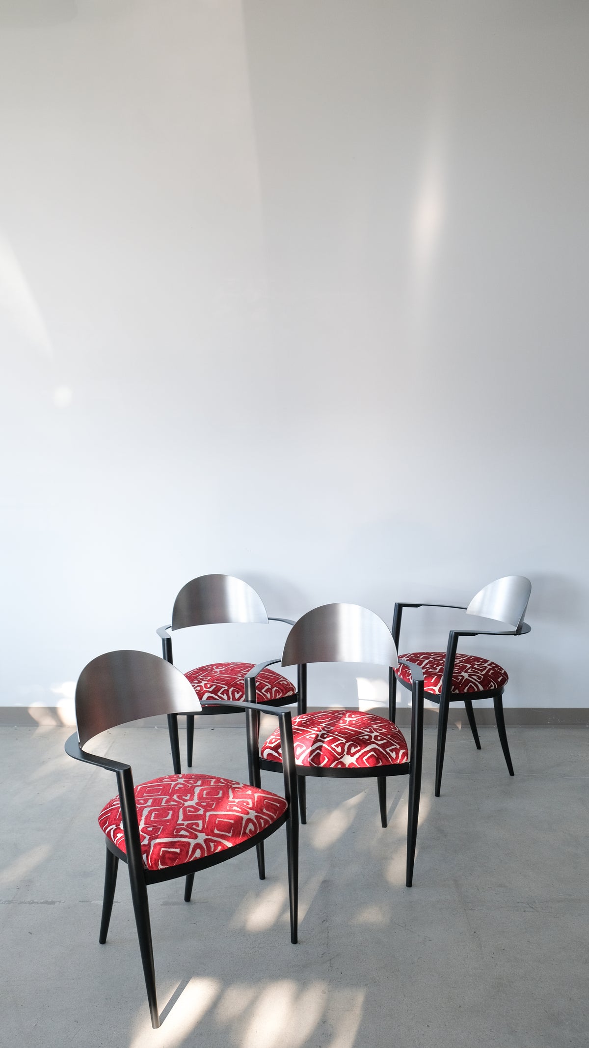 Stainless Steel Dining Chairs by Elite Modern