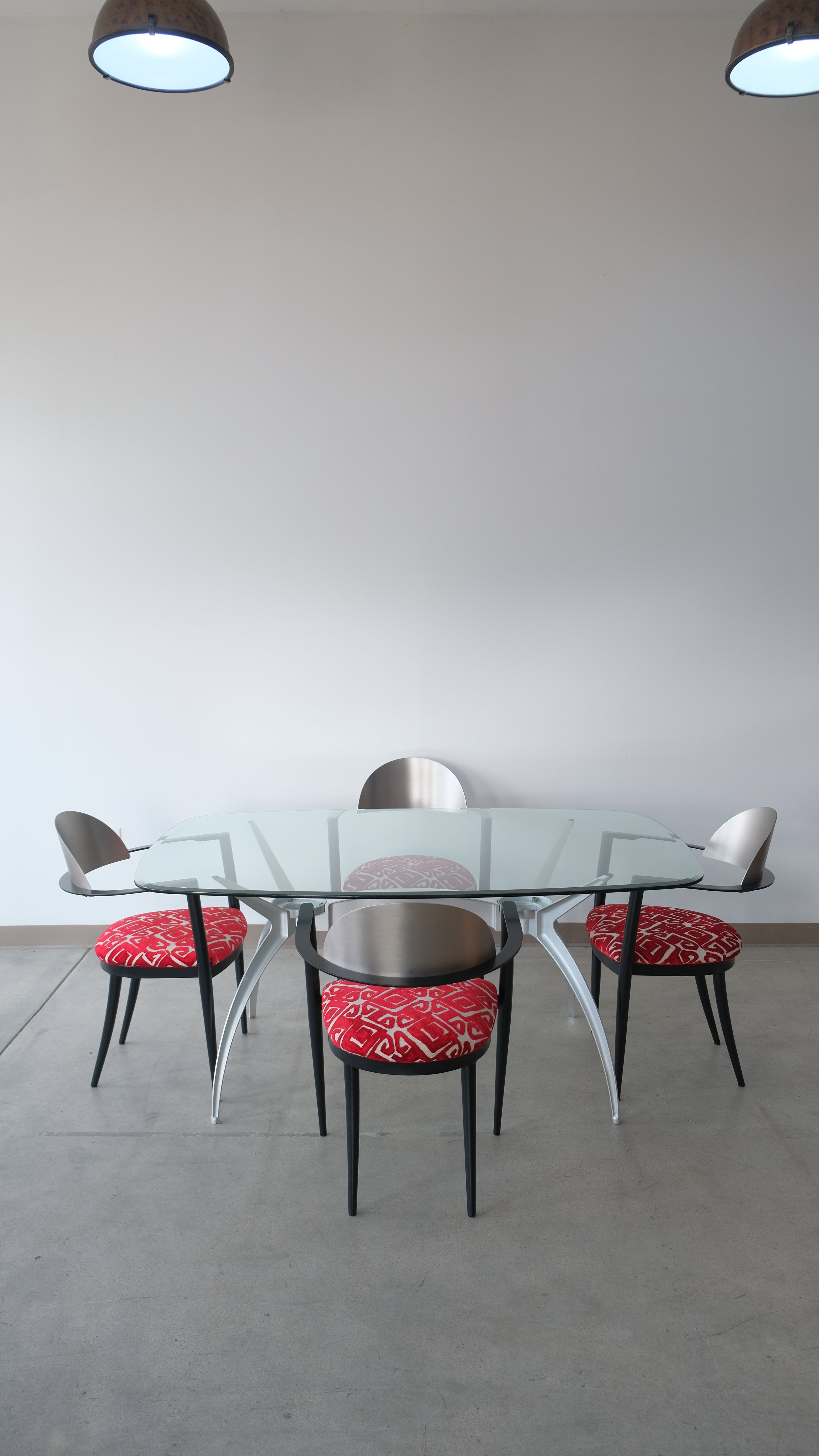 Stainless Steel Dining Chairs by Elite Modern