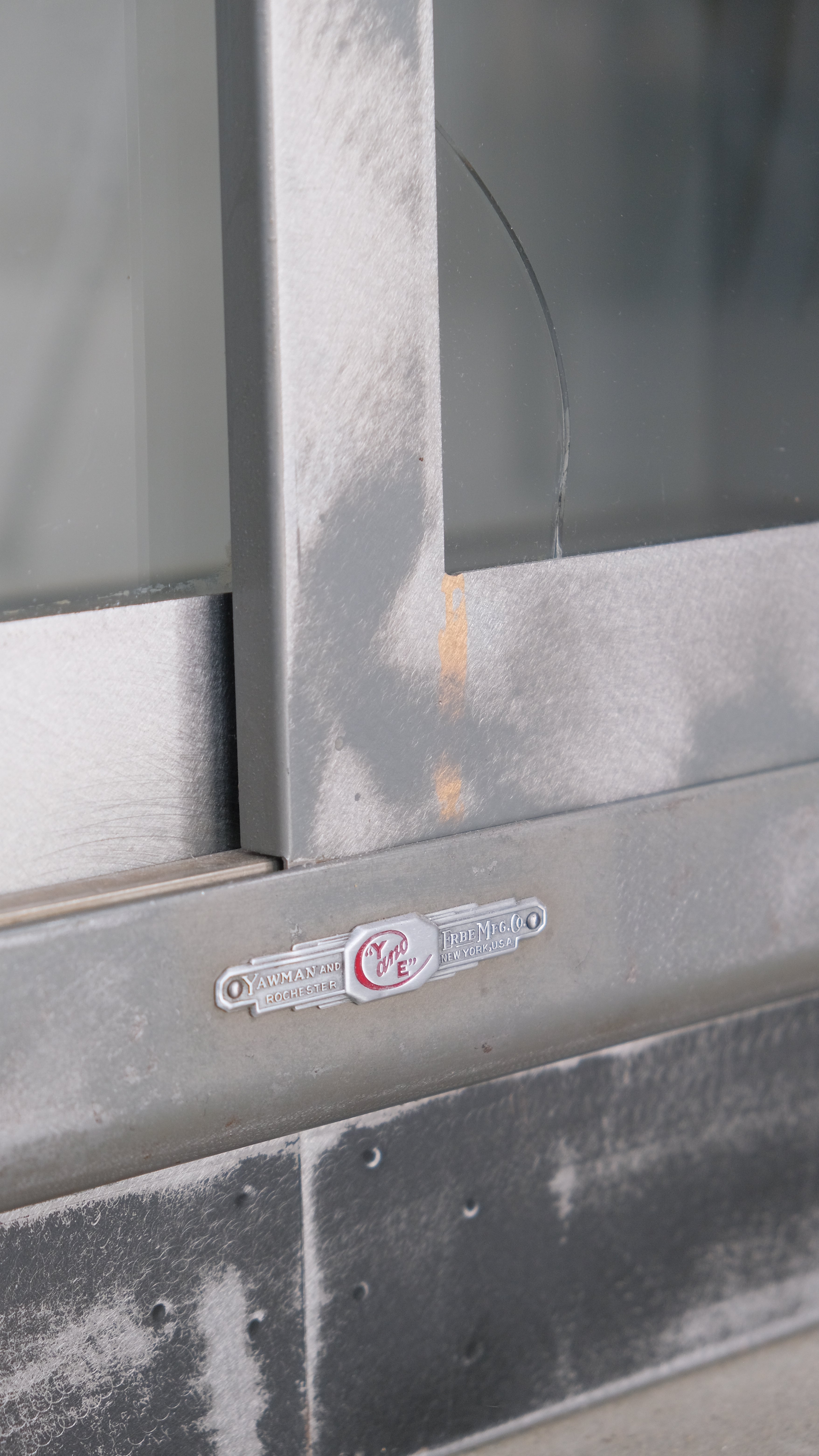 Yawman & Erbe Steel Medical Cabinet